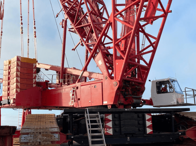 LR 1750 crawler crane | Mammoet equipment
